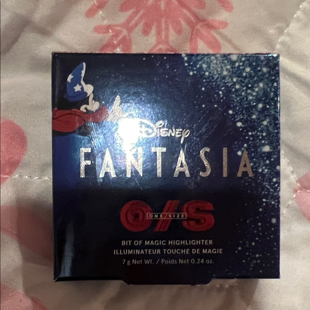 One size Disney Fantasia Blue and Red Highlighter